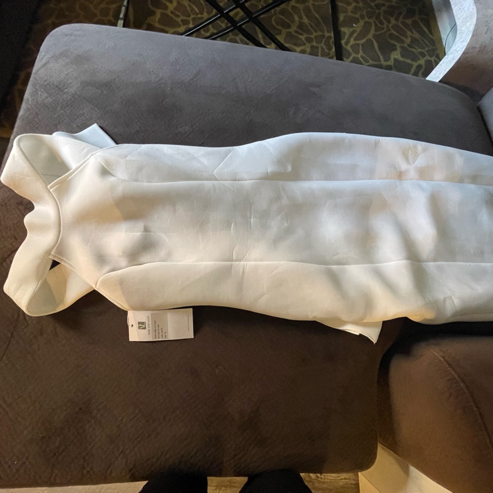 Vicky and Lucas white midi dress